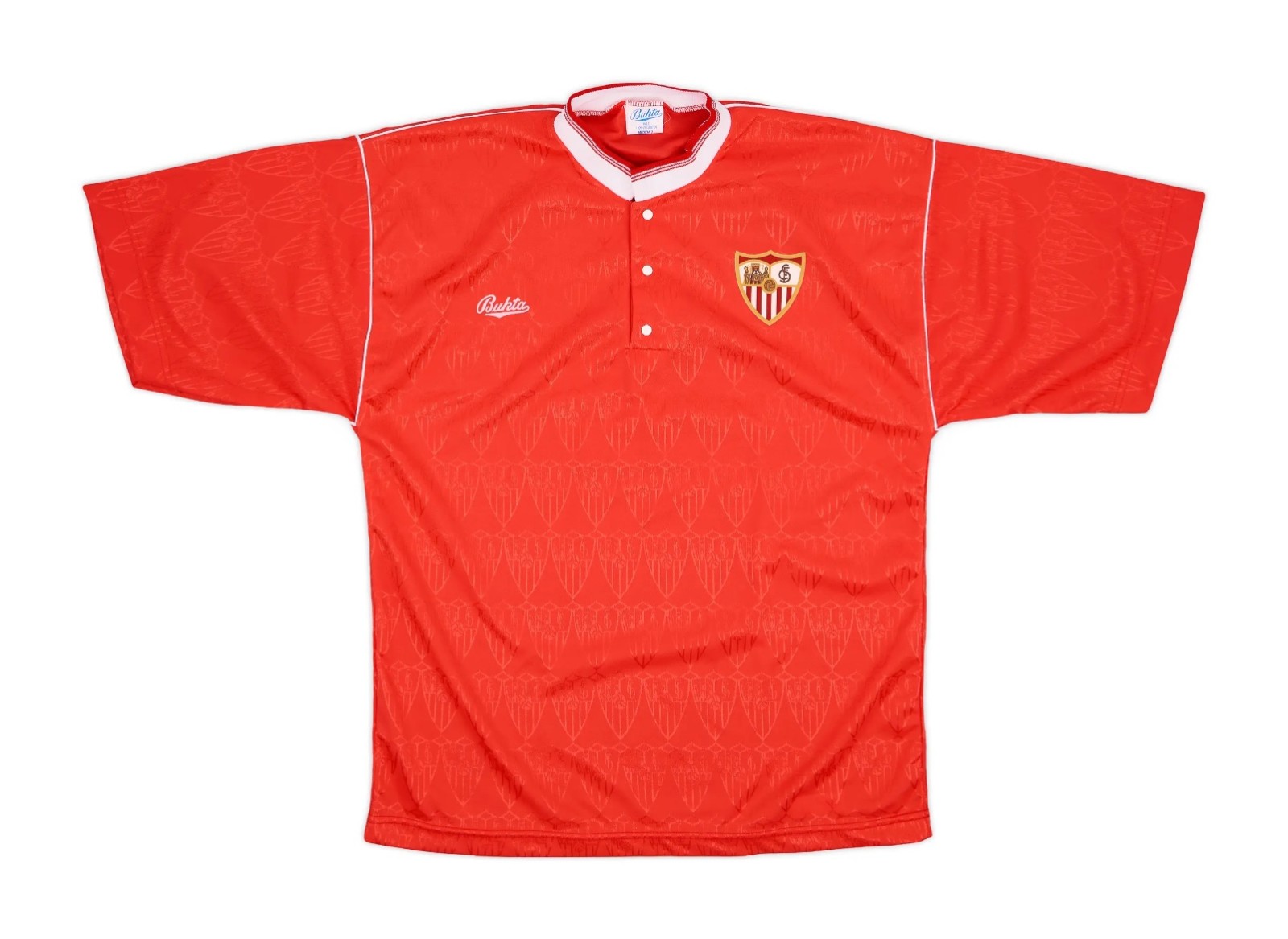 Segunda equipación de Sevilla FC 91-92