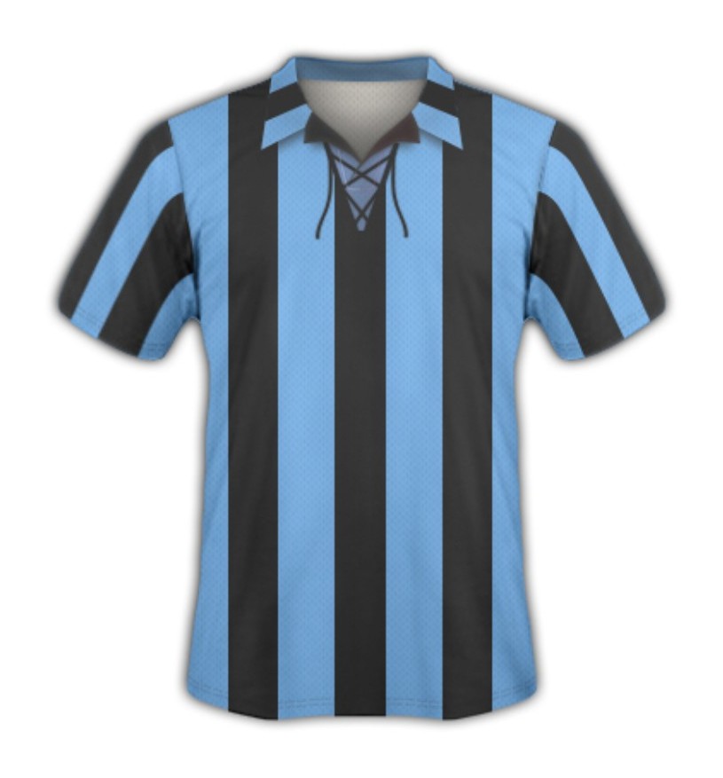 Primera equipación de Inter de Milán 1919-20