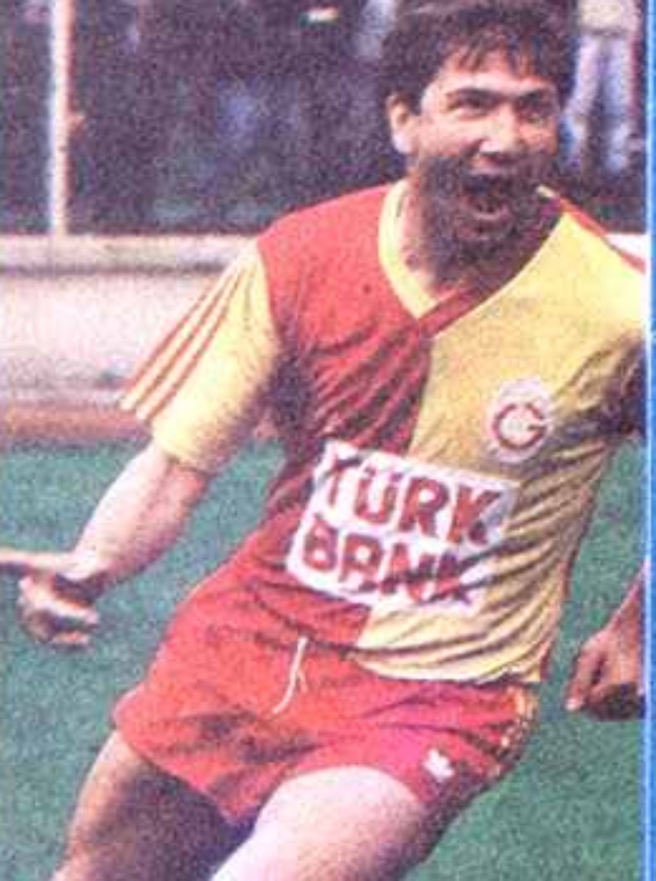 Segunda equipación de Galatasaray 90-91