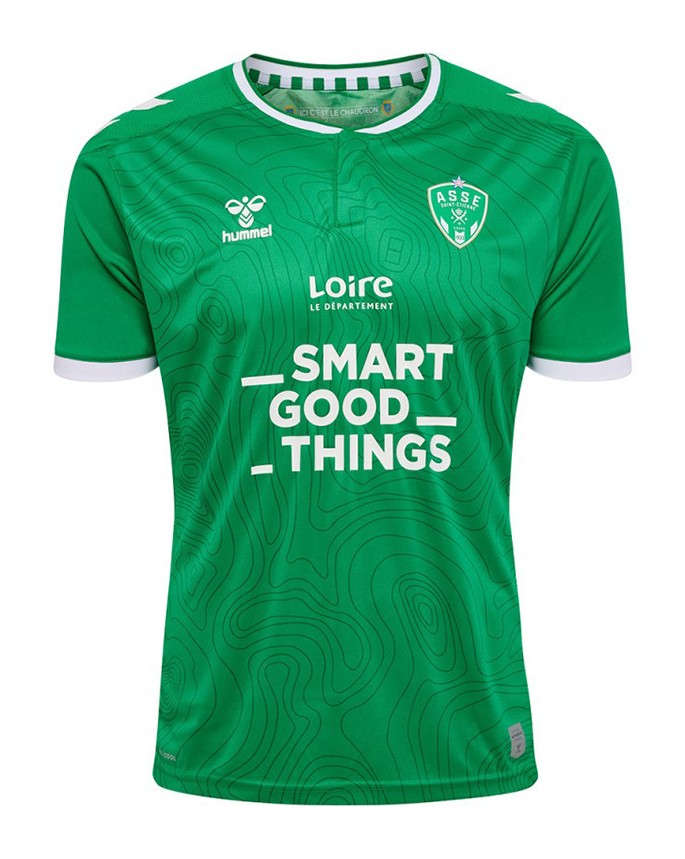 Primera equipación de Saint-Étienne 22-23