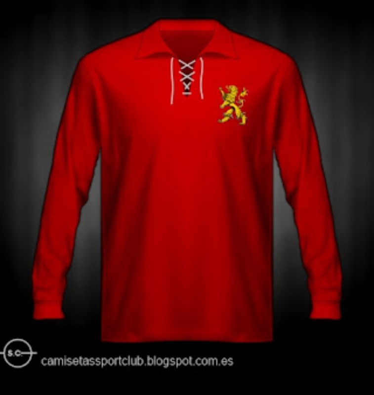 Primera equipación de España 1920