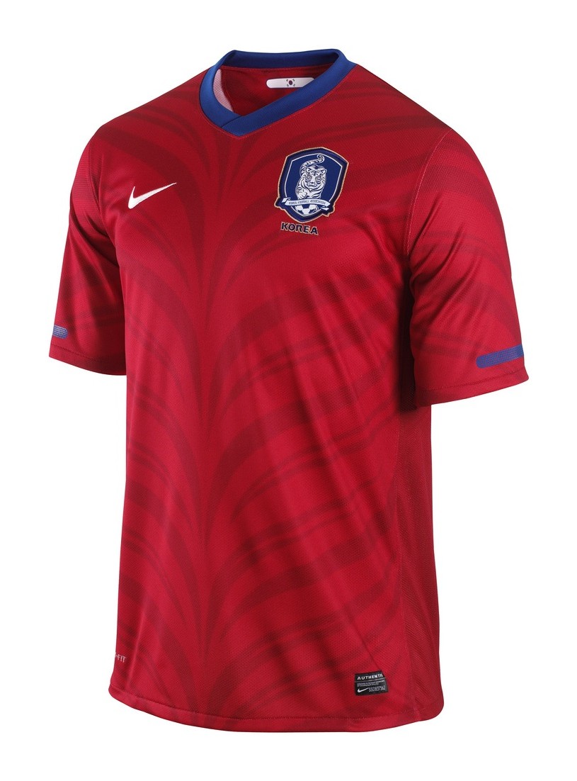 Primera equipación de Rep. Corea 2010