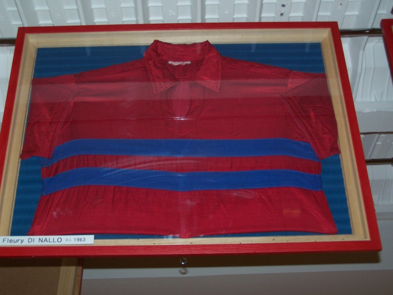 Segunda equipación de Olympique de Lyon 62-63
