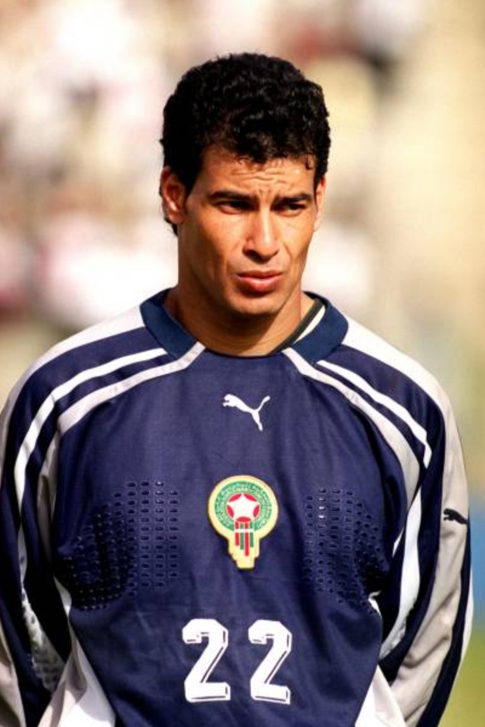 Equipación de portero de Marruecos 2000