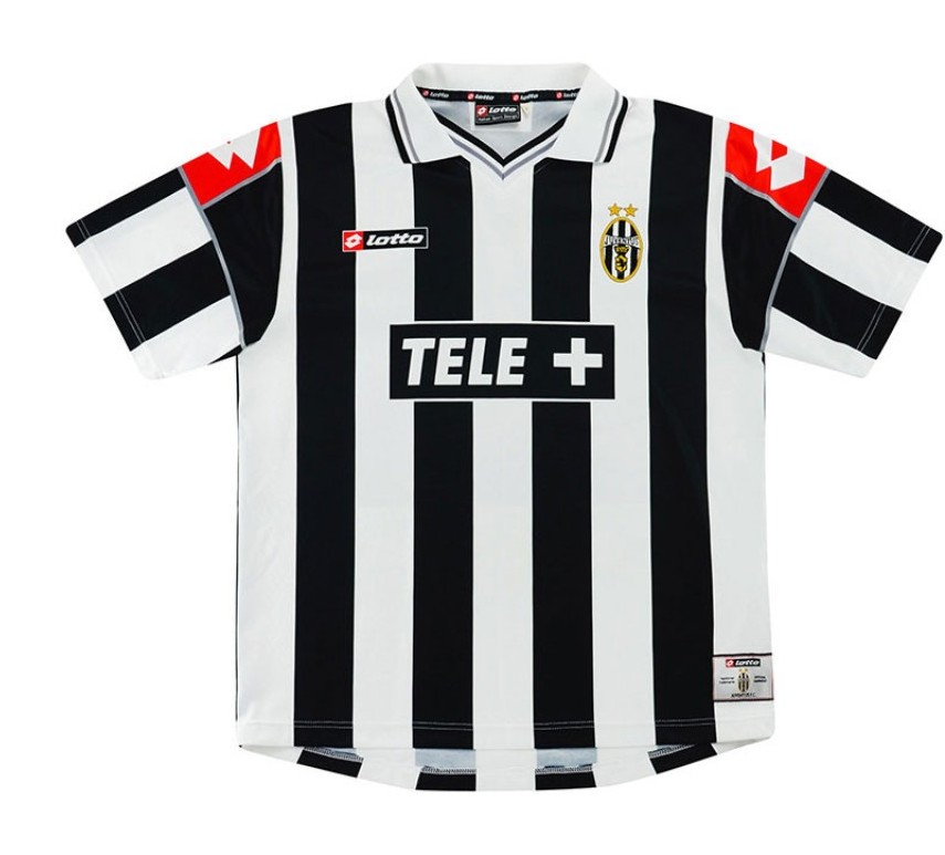 Primera equipación de Juventus 00-01