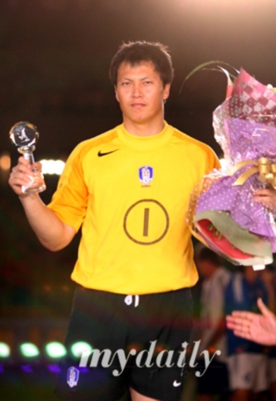 Equipación de portero de Rep. Corea 2004