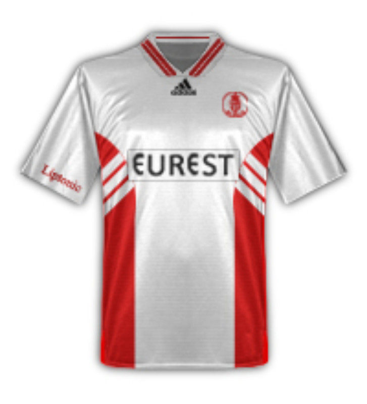 Segunda equipación de Monaco 95-96