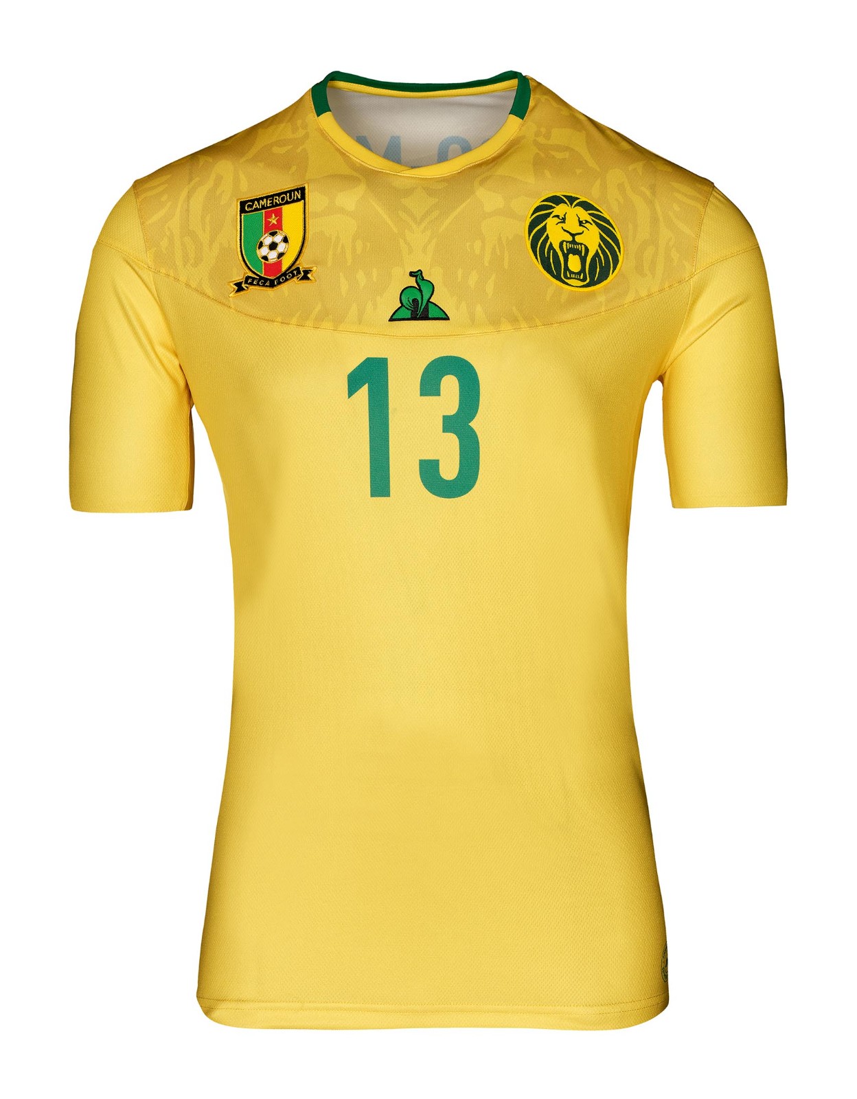 Segunda equipación de Camerún 2019