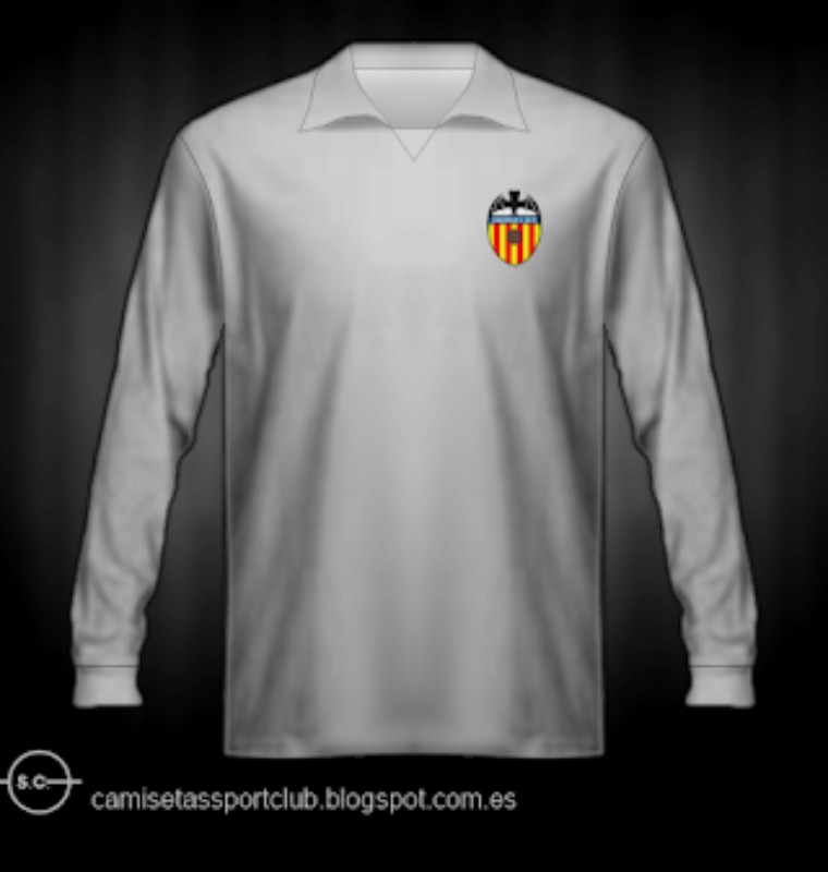 Primera equipación de Valencia 63-64