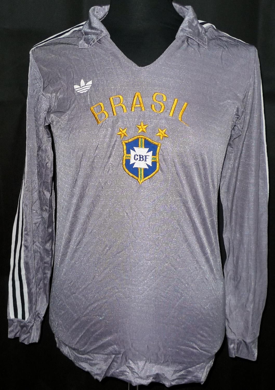 Equipación de portero de Brasil 1980