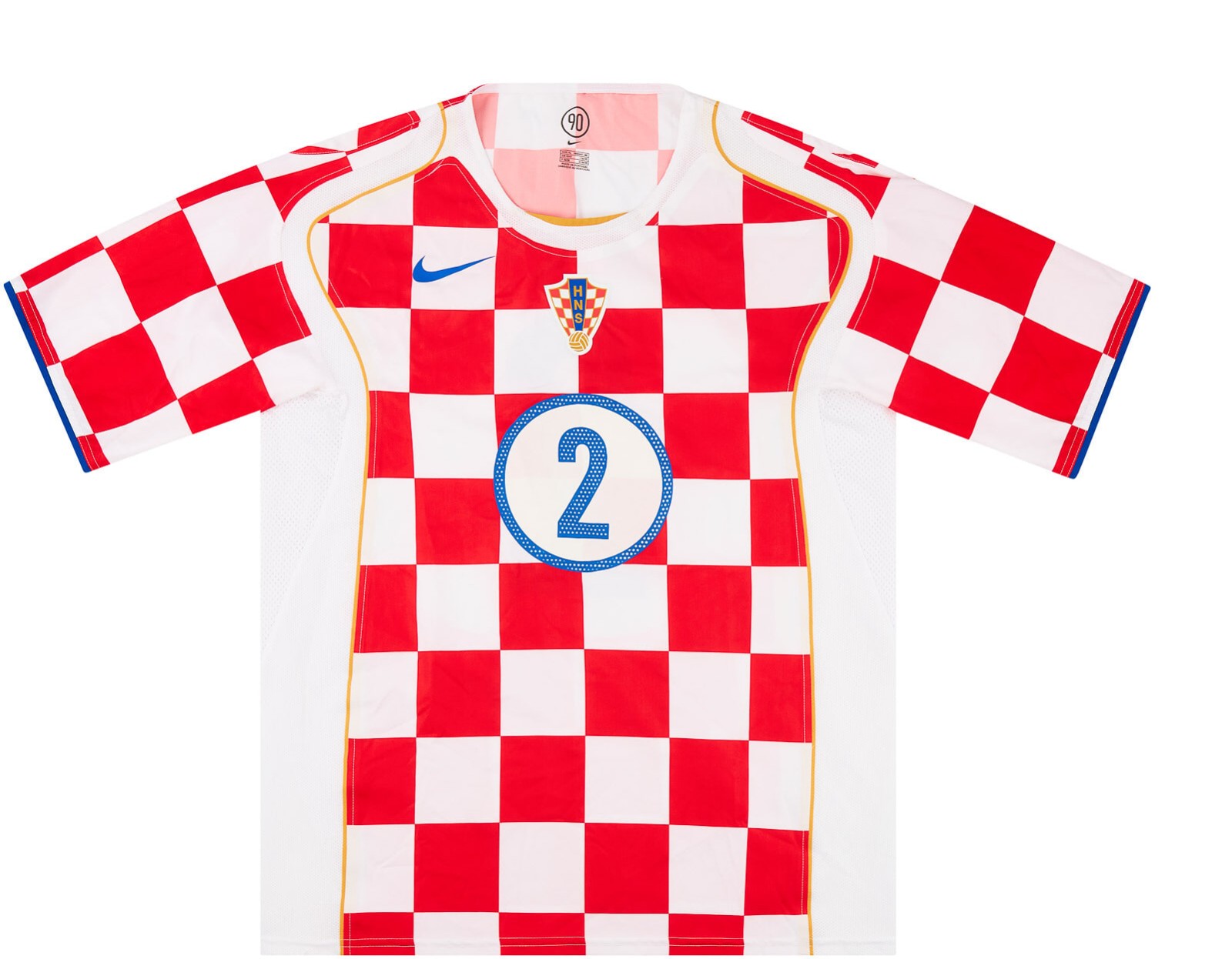 Primera equipación de Croacia 2004