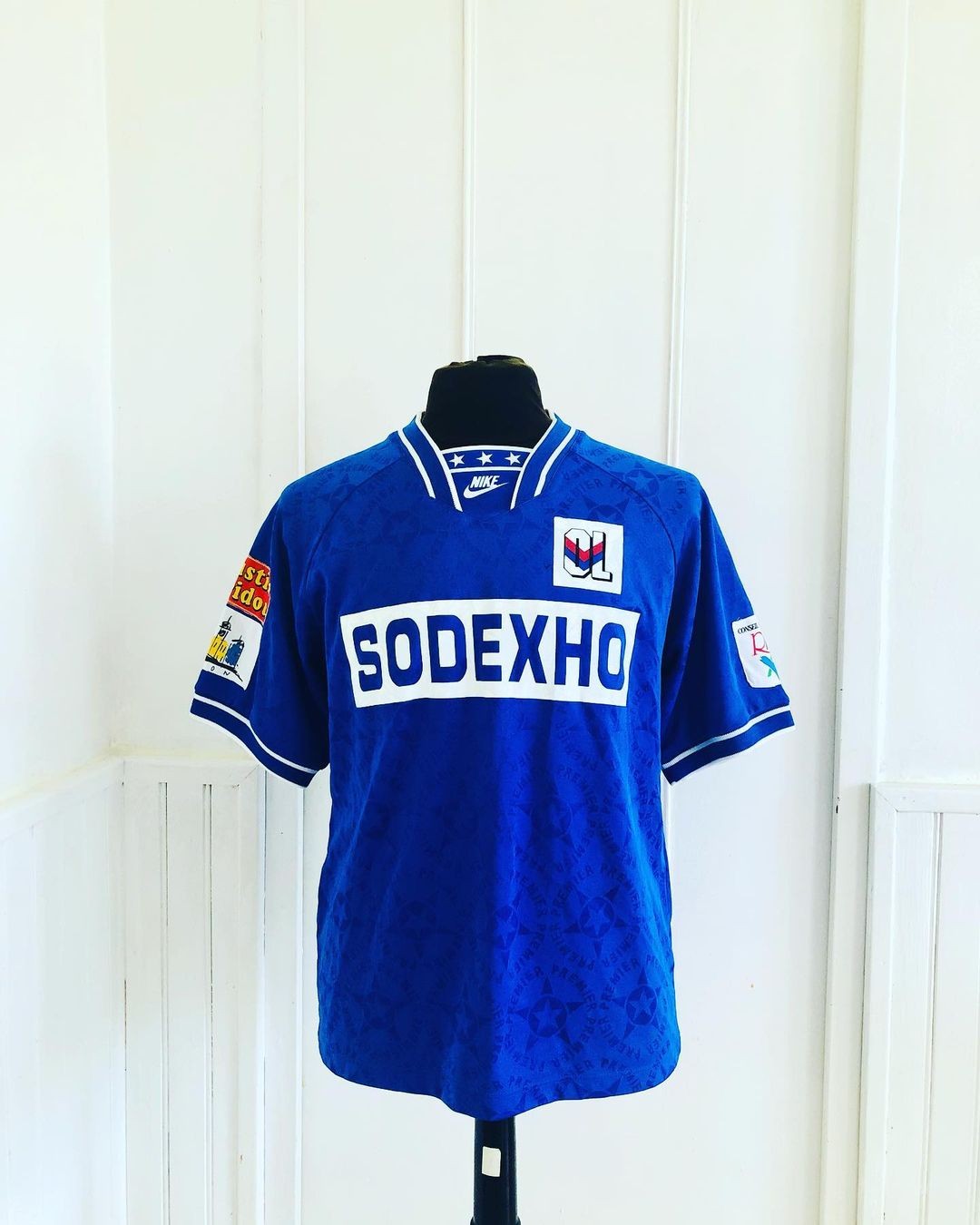 Tercera equipación de Olympique de Lyon 94-95