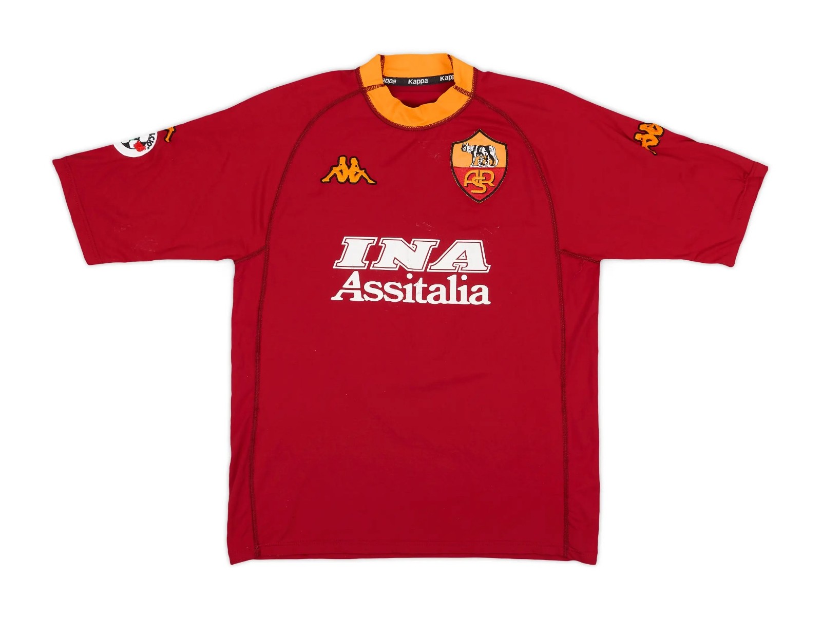 Primera equipación de Roma 00-01