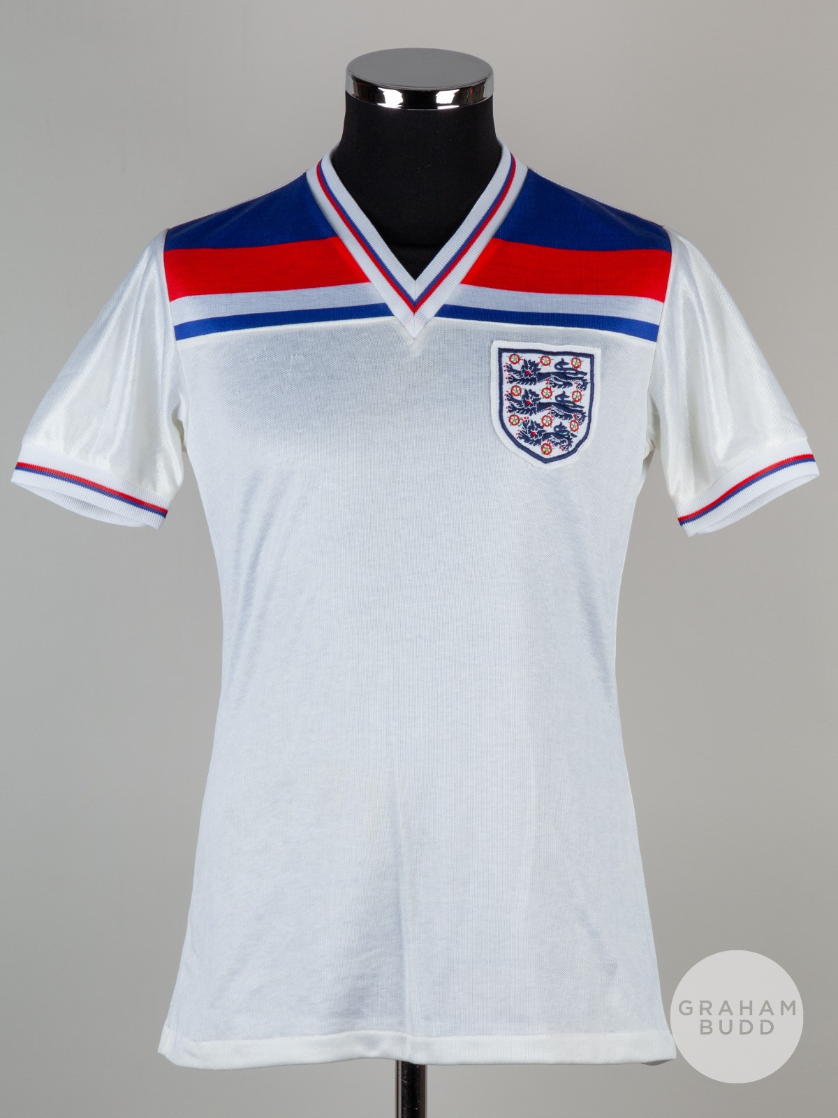 Primera equipación de Inglaterra 1980