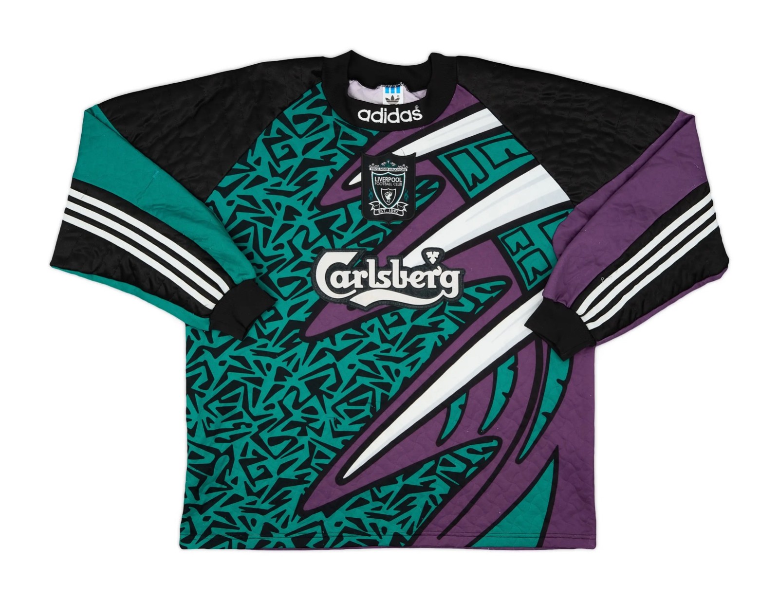 Equipación de portero de LiverpoolFC 95-96