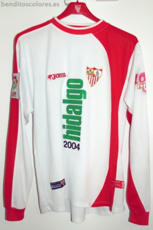 Primera equipación de Sevilla FC 04-05