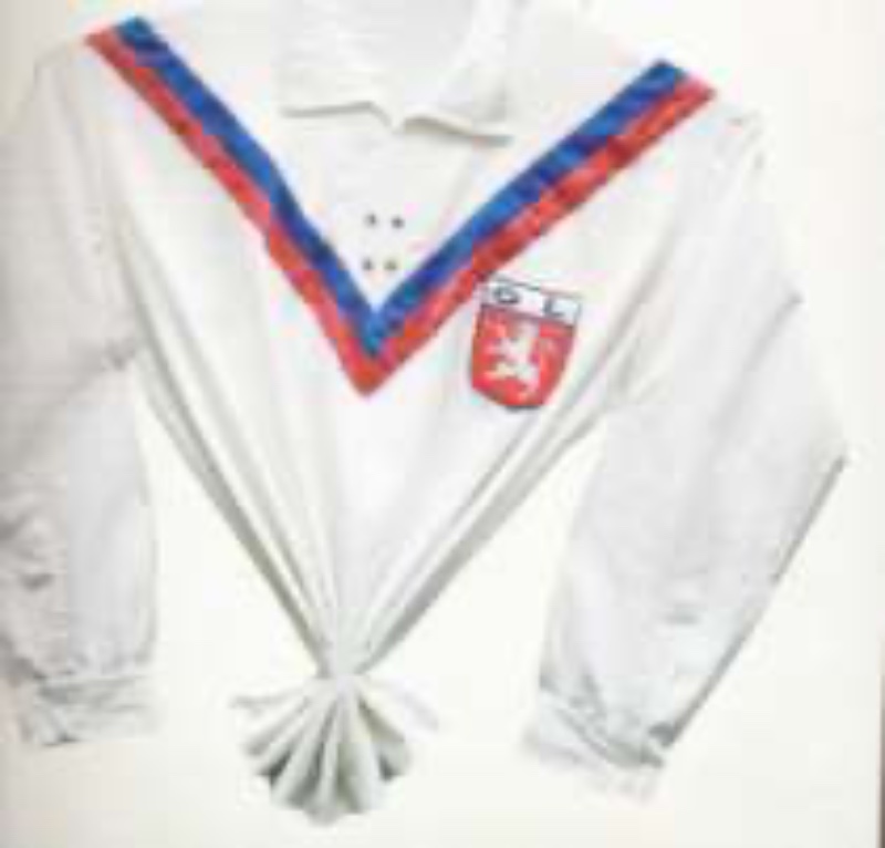 Primera equipación de Olympique de Lyon 59-60