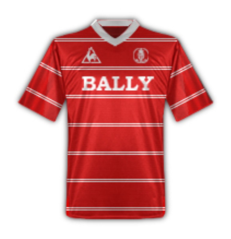 Tercera equipación de Monaco 83-84