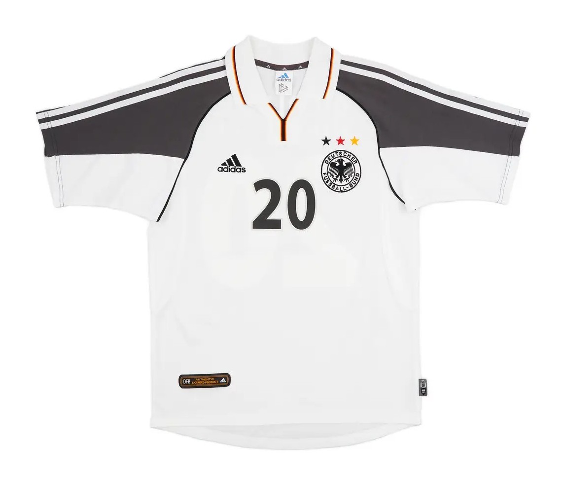 Primera equipación de Alemania 2000