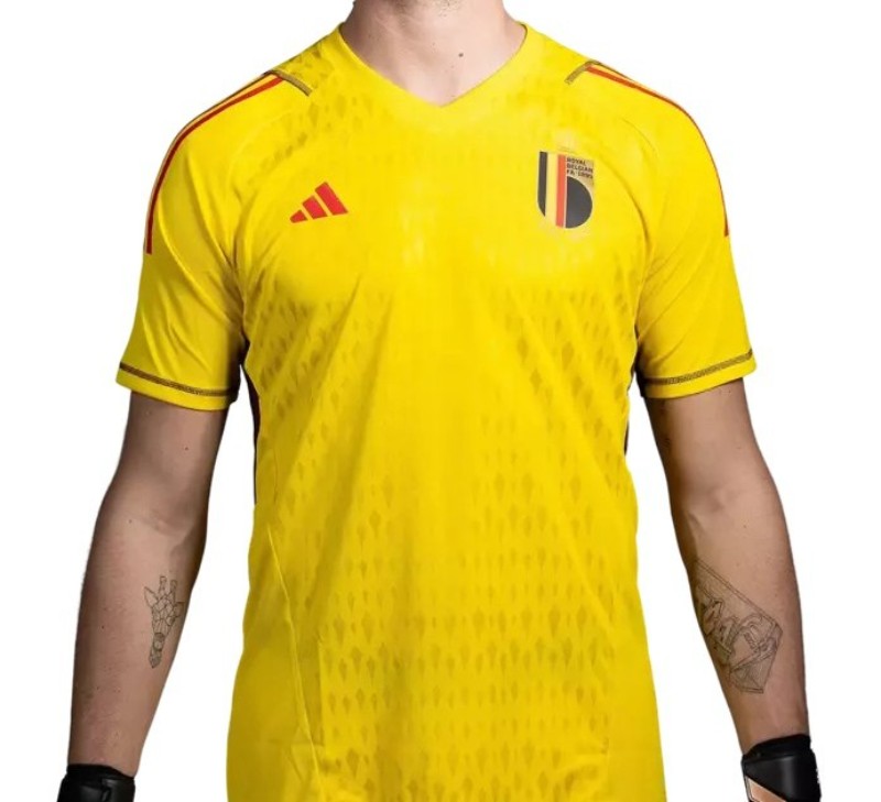 Equipación de portero de Bélgica 2022