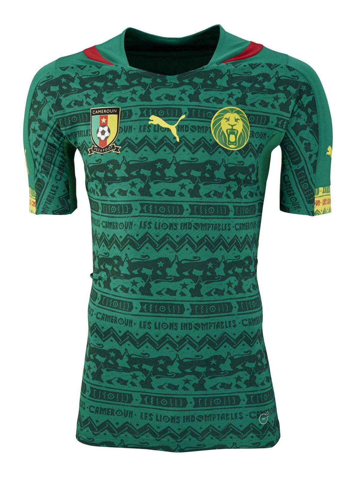 Primera equipación de Camerún 2014