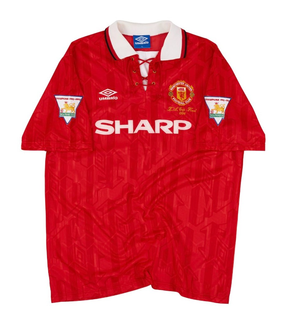 Equipación especial de Manchester United 93-94