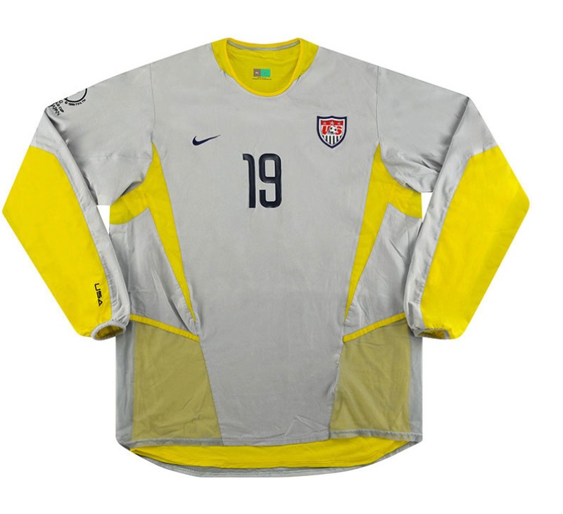 Equipación de portero de Estados Unidos 2002