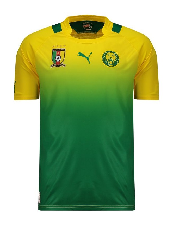 Segunda equipación de Camerún 2012
