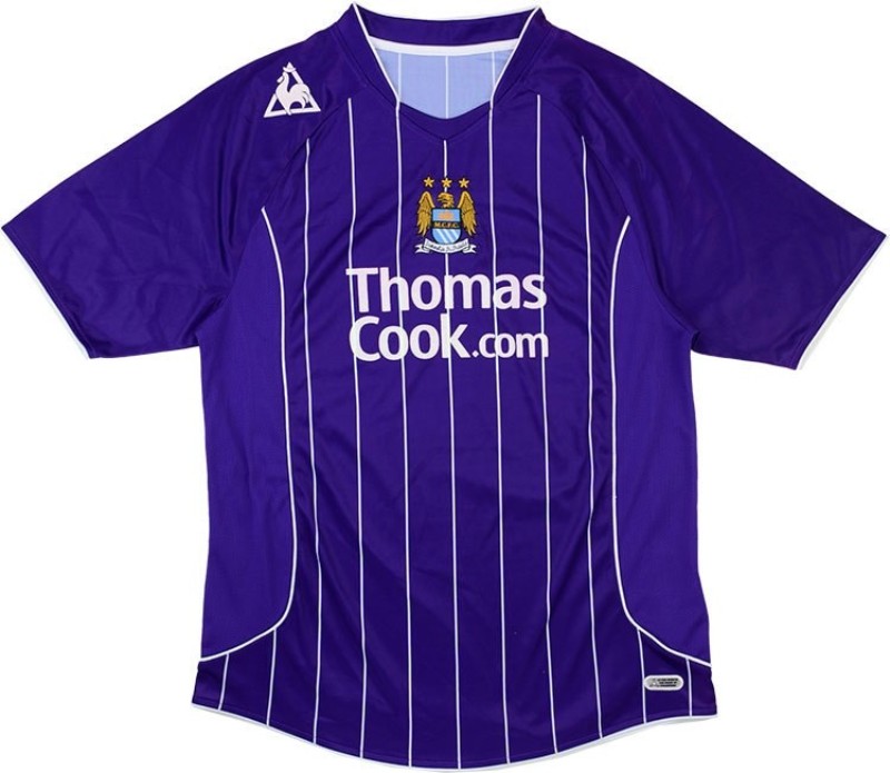 Segunda equipación de Man City 07-08