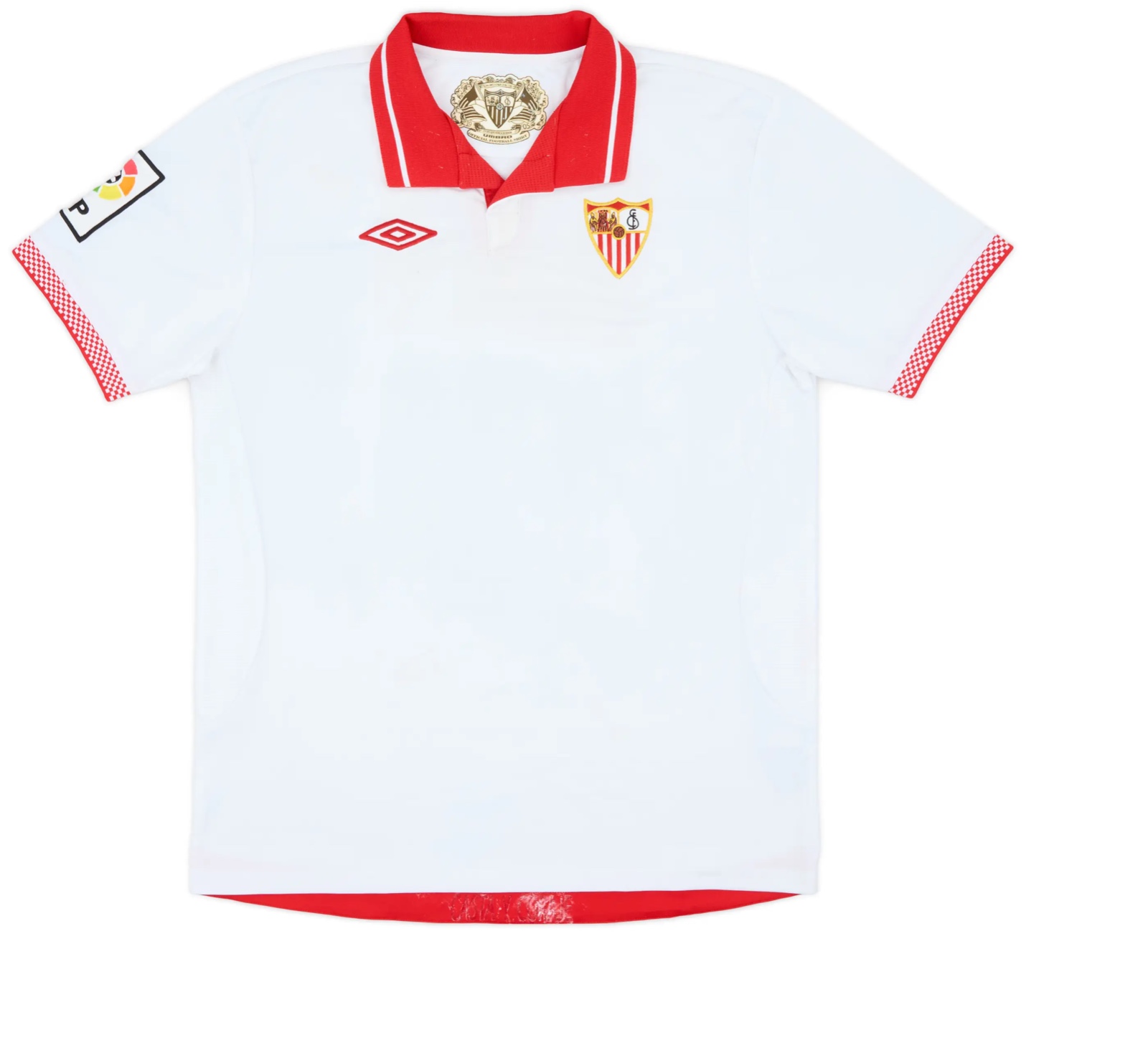 Primera equipación de Sevilla FC 12-13