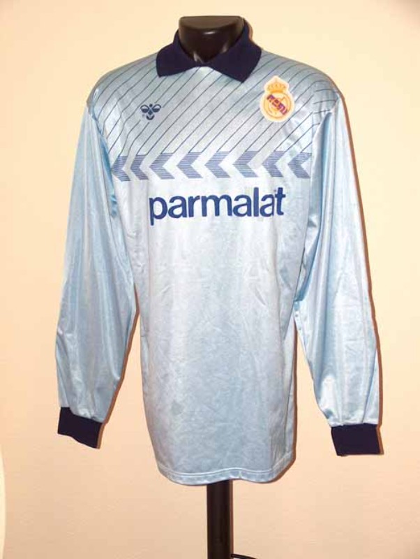 Equipación de portero de Real Madrid 86-87