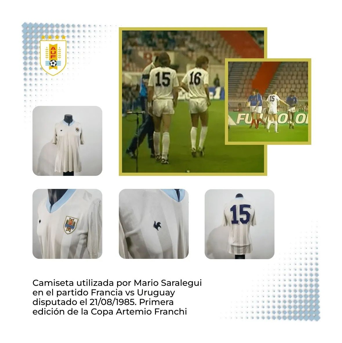 Uruguay 1985 Visitante 2