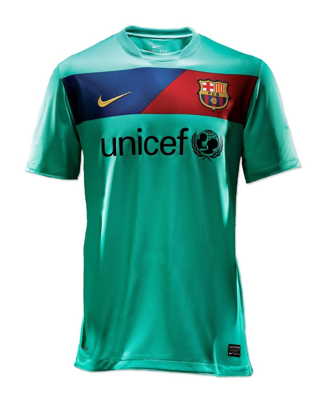 Segunda equipación de Barcelona 10-11