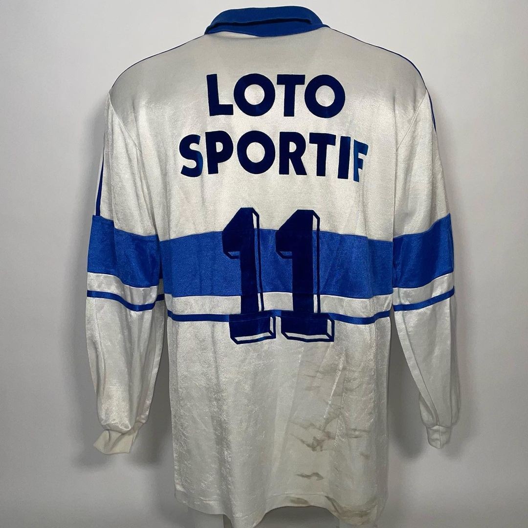 Primera equipación de Olympique de Marsella 88-89