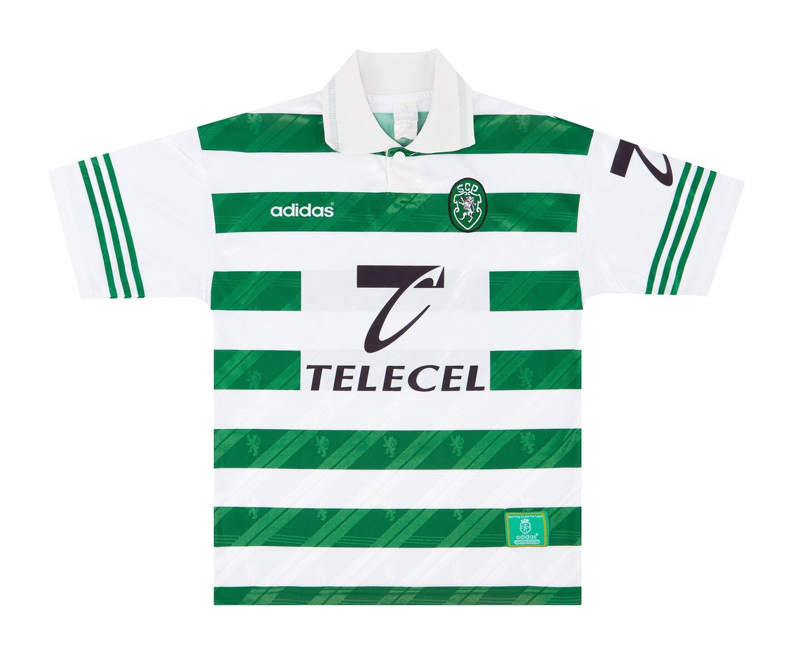 Primera equipación de Sporting de Portugal 97-98