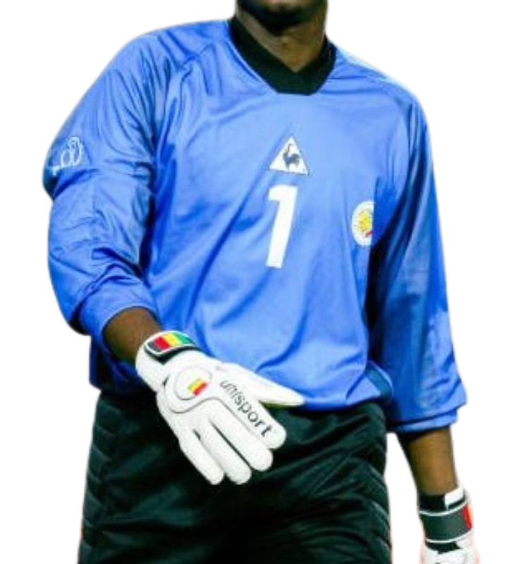 Equipación de portero de Senegal 2002