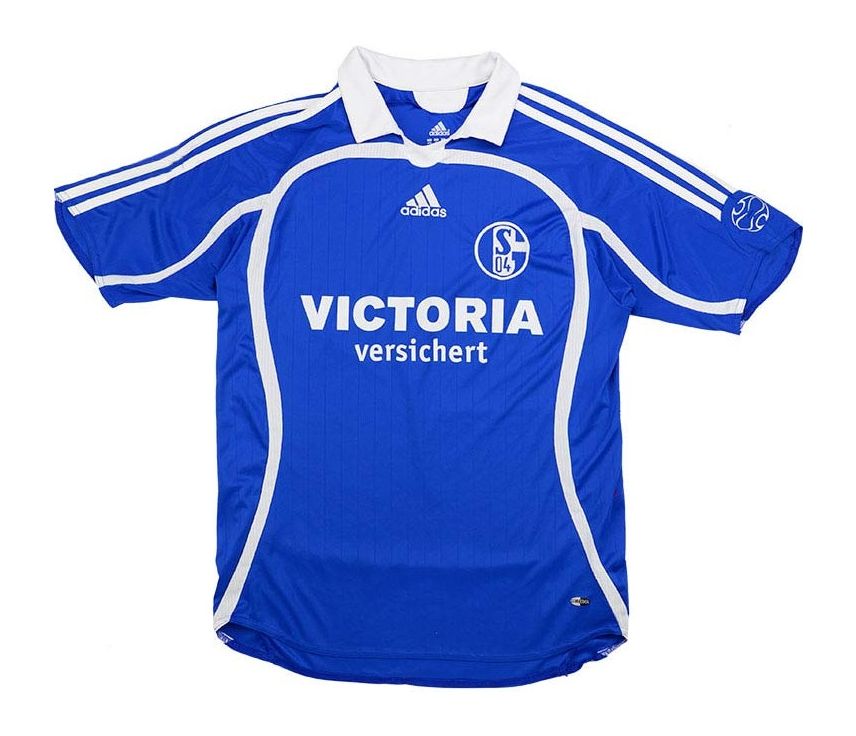 Primera equipación de Schalke 04 06-07