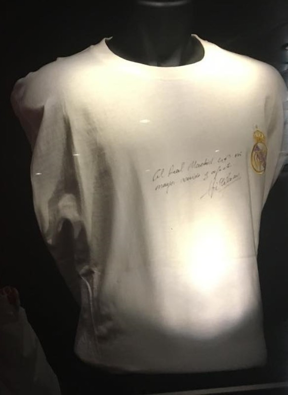 Primera equipación de Real Madrid 55-56