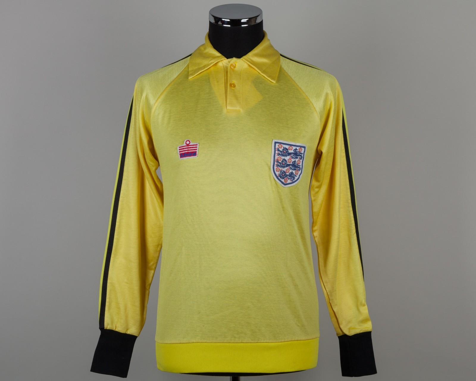 Equipación de portero de Inglaterra 1980