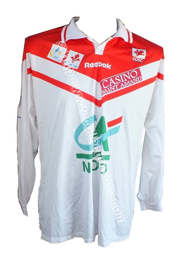 Primera equipación de Lille 98-99