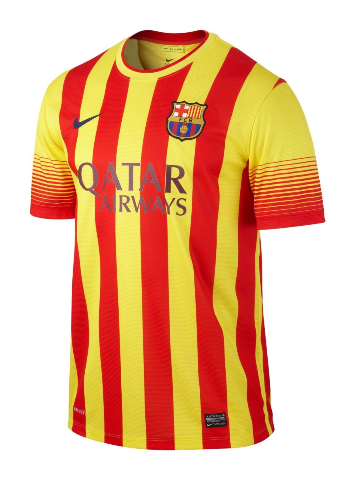 Segunda equipación de Barcelona 13-14