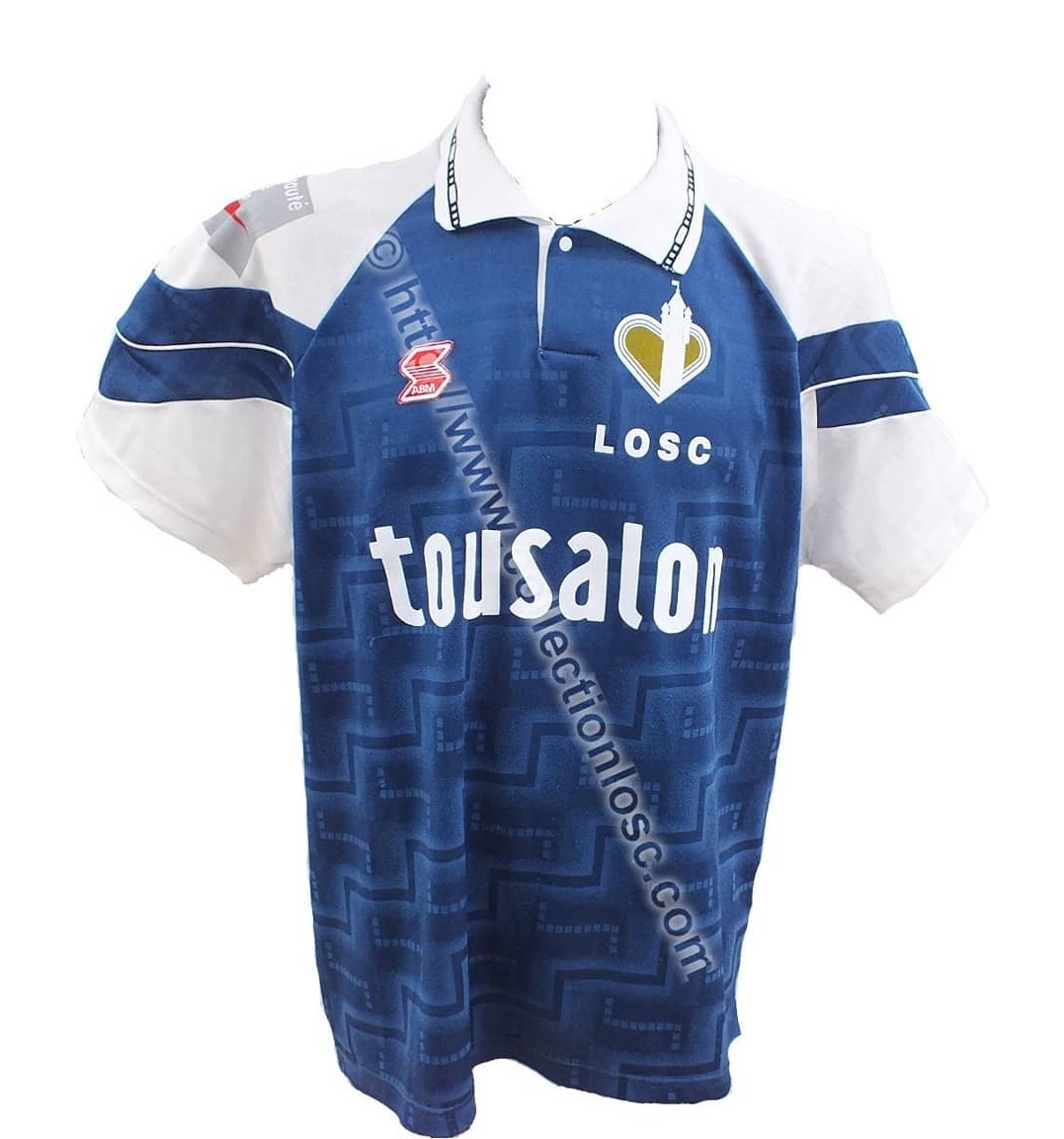 Tercera equipación de Lille 93-94