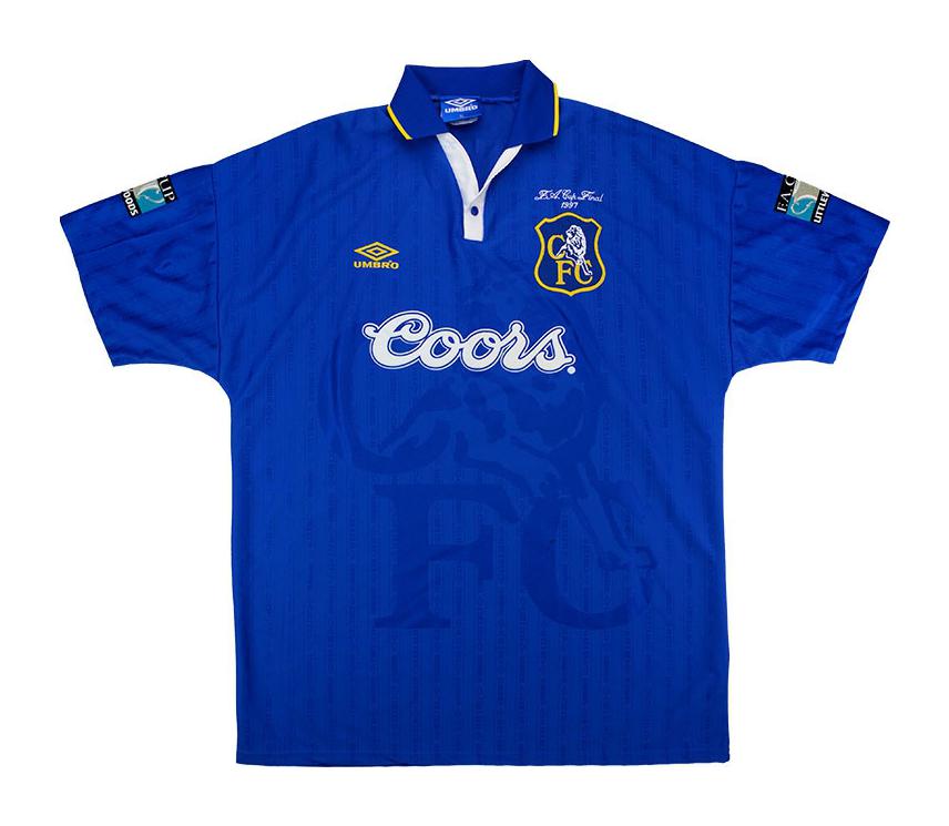 Equipación especial de Chelsea 96-97