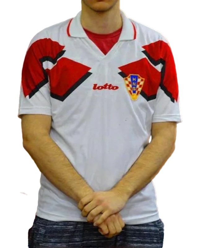 Tercera equipación de Croacia 1994