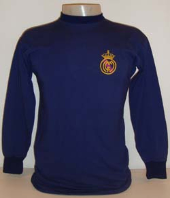 Segunda equipación de Real Madrid 60-61