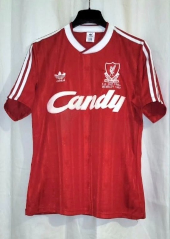 Equipación especial de LiverpoolFC 88-89