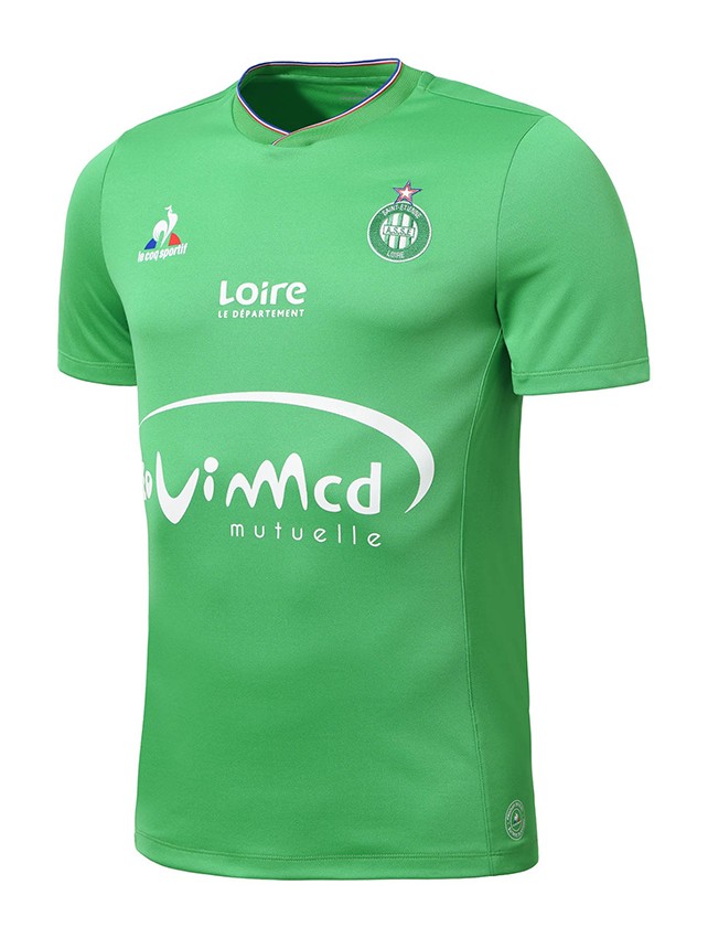 Primera equipación de Saint-Étienne 15-16