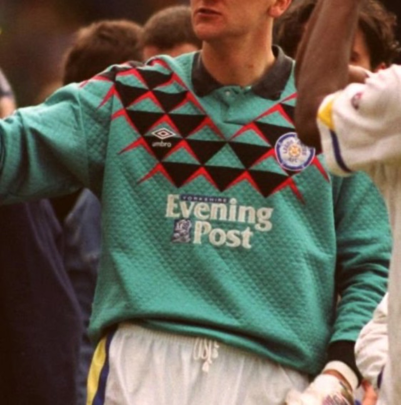 Equipación de portero de Leeds 91-92