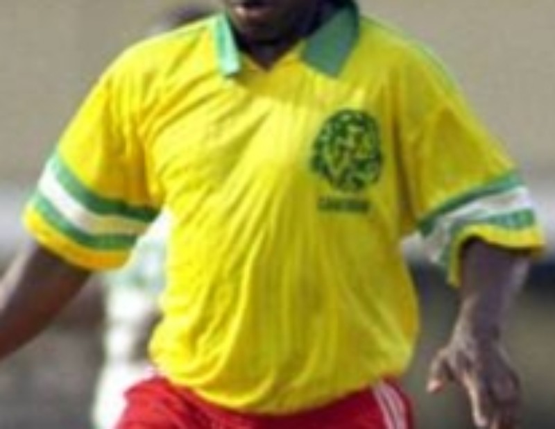 Segunda equipación de Camerún 1992
