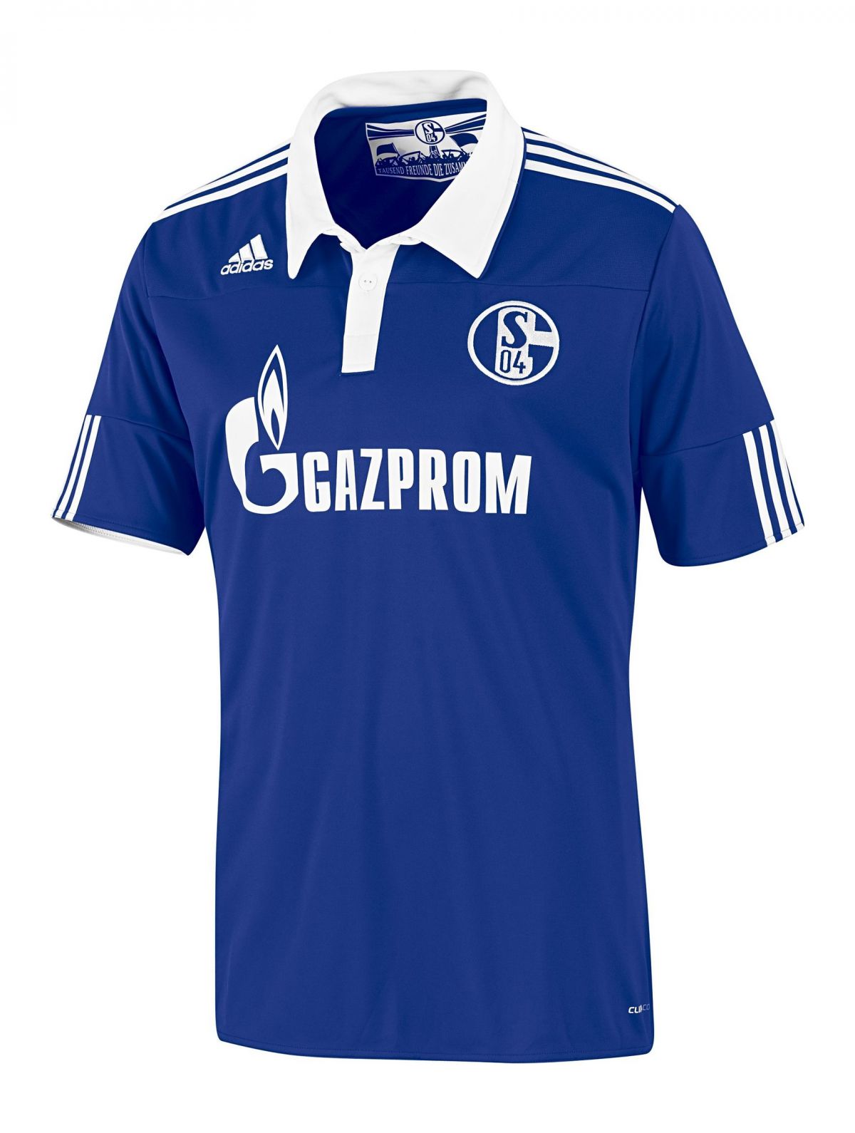 Primera equipación de Schalke 04 10-11